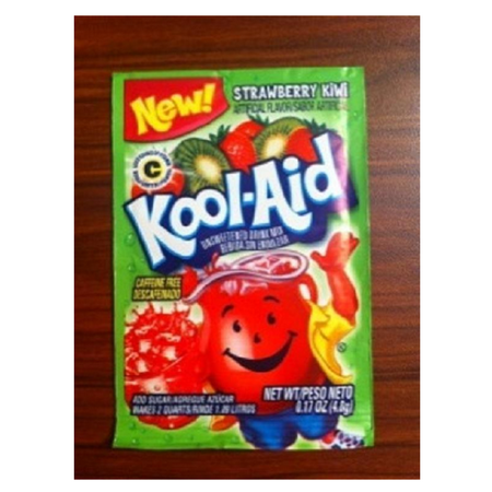 20 Packs Kool Aid STRAWBERRY KIWI Flavor Drink Mix Packet Gluten-Free FREE SHIP