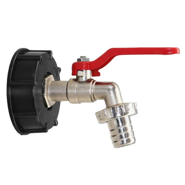 Adaptador de tanque IBC S60X6 de 1/2 pulgada para tanque de almacenamiento de agua