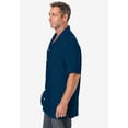 thumbnail image 4 of KingSize Men's Big & Tall  Solid Camp Shirt, 4 of 6