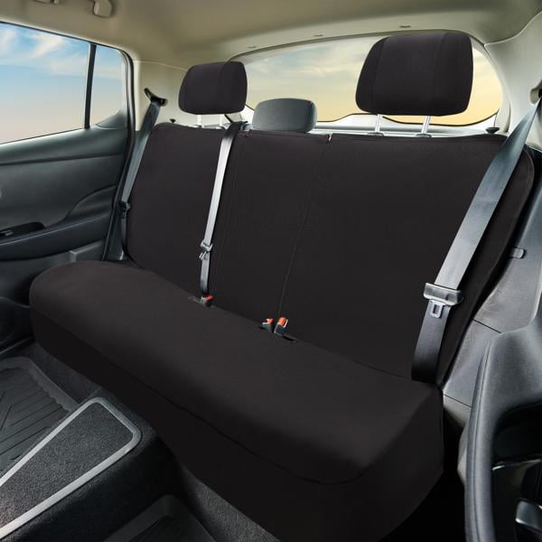 Dickies Quincy Pro-Grade Rear Bench Seat Cover for Cars, SUVs, and Crossovers, Black