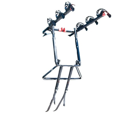 Allen Sports Over the Spare Tire Premier 3 Bike Rack with Folding Arms, Black