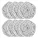 thumbnail image 2 of 8 Piezas Almohadillas de Mopa PañOs Piezas para Bot W10 y W10 Pro Robot Aspiradora Autolimpieza PañO de Fregona Repuesto de Limpiador, 2 of 5