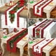 thumbnail image 2 of 35*180 árbol de Navidad agujas de pino cártamo camino de mesa de lino decoración de boda cubierta de mesa decoración de Navidad mantel, 2 of 4
