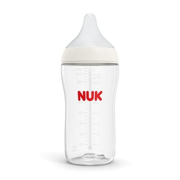 NUK Perfect Match Baby Bottle, Medium Flow, 8 fl oz, Single Bottle