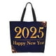 thumbnail image 1 of Balery 2025 Happy New Year 3 Bolsa Tote Estilo Estético con Cremalleras, Bolsa de Hombro, Bolsa de Compras Grande y Plegable, 1 of 8
