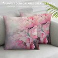 thumbnail image 3 of PHYHOO  Pillowcase with Hidden Zipper Romantic Flowers Throw Cushion Covers Square Pillow Case Home Decorative for Sofa Room Car Size, 3 of 5