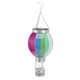 thumbnail image 1 of Linterna Solar con globo aerostático, 600MAH, Color arcoíris, encendido automático, luz cálida, luces colgantes solares para exteriores, para Patio, jardín y porche, 1 of 5