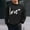 Black(New), variant on PNTUTB Valentine's Day Men's Fashion Print Classic Crew Neck Long Sleeve Casual Loose Pullover Comfort Sweatshirts