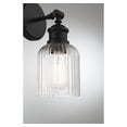 thumbnail image 6 of Trade Winds Harold 1-Light Wall Sconce in Matte Black, 6 of 6