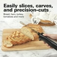 thumbnail image 3 of Hamilton Beach Electric Knife Set, 8 in. Carving Knife & 5 in. Utility Blades, for Kitchen, with Storage Case, Black, 3 of 11
