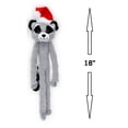 thumbnail image 6 of Long Dog Toys Super Cute 18 Inch Swinging Interactive Santa Hat Holiday Animals (Set of all Three Colors), 6 of 6