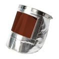 thumbnail image 2 of koolsoo Capuche Résistante au Feu Isolation Thermique Soudure Protection du Visage Écran Marron, 2 of 9