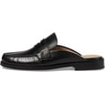 thumbnail image 4 of Cole Haan Lux Pinch Penny Black Leather Rounded Toe Classic Slip On Loafers (Black Leather, 8.5), 4 of 5