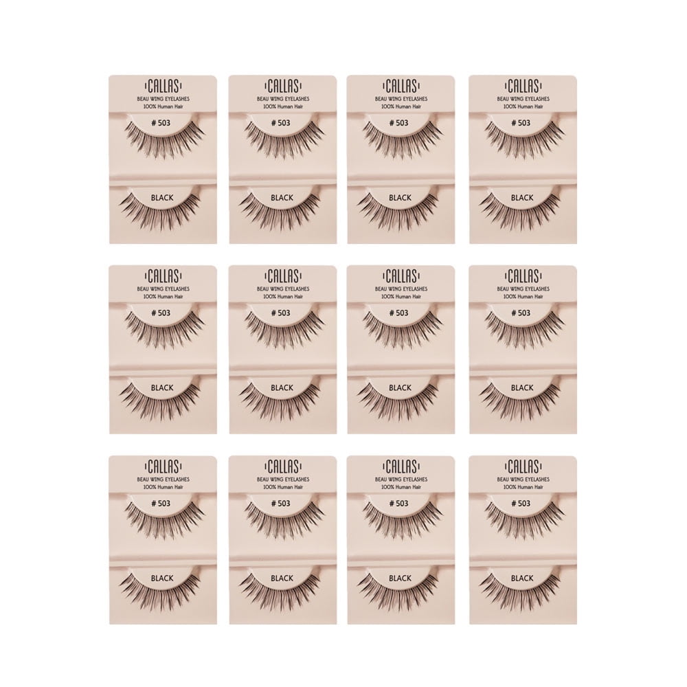 Callas Beau Wing Eyelashes #503 (1 pair x 12 sets)