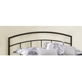 thumbnail image 3 of Hillsdale Furniture Julien Metal Twin Headboard with Bed Frame, Textured White, 3 of 3
