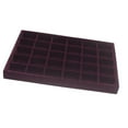 thumbnail image 4 of Velvet Jewellery Display Tray Box Case for Exhibit Bracelet Trinkets Show 4, 4 of 5