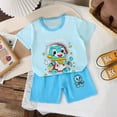 thumbnail image 4 of UAYOTSE Toddler Girl Clothes Summer Outfits Baby Pullover & Pants Sets Kids Summer 2Pcs Sweatshirt Pullover Joggers Pants Pajamas,Sizes 2-3 Years, 4 of 4