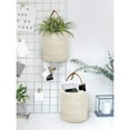 thumbnail image 6 of ZPAQI Imitation Rattan Weaving Planter Garden Flowerpot Wall Hanging Basket for Home, 6 of 21