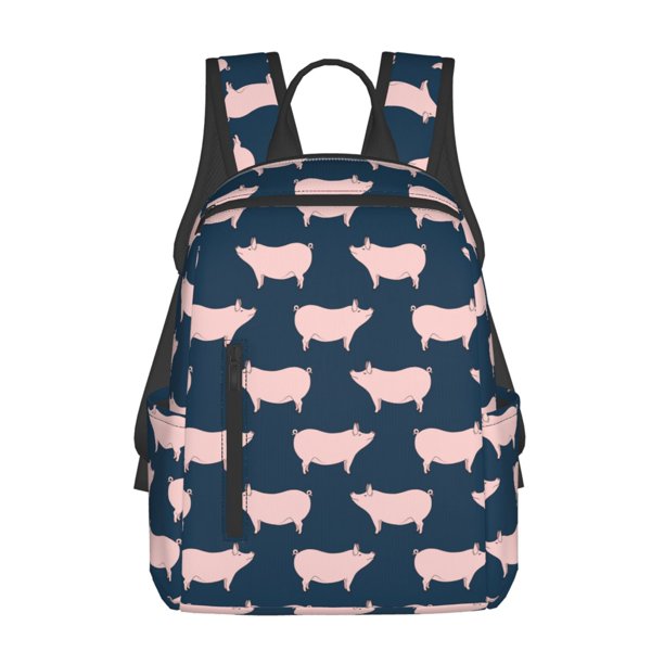 Disketp Pig 1 Mochila Ligera e Impermeable, Mochila de Día Resistente para Viajes, Senderismo y Uso Diario para Hombre y Mujer