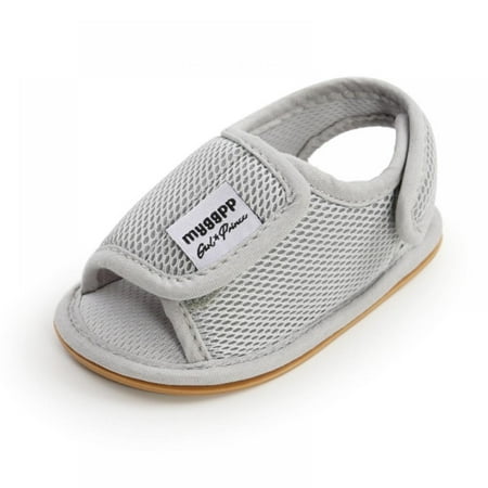 

Baby Girl Boy Unisex Soft Bottom Anti-slip Shoes Sandals Flat with
