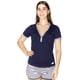 thumbnail image 1 of Blusa escote v manga corta para dama, 1 of 4