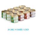 thumbnail image 2 of Weruva Classic Dog Food, Variety Pack, Chicken Free, Just 4 Me, Wet Dog Food, 5.5oz Cans (Pack of 24) Chicken Free, Just 4 Me Variety Pack 5.50 Ounce (Pack of 24), 2 of 10