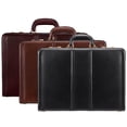 thumbnail image 2 of DALEY | 4.25” Leather Attaché Briefcase, 2 of 5