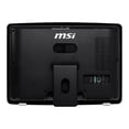 thumbnail image 4 of MSI Pro 22ET 4BW 025US - All-in-one - Pentium N3700 / 1.6 GHz - RAM 4 GB - HDD 1 TB - DVD SuperMulti - HD Graphics - Gigabit Ethernet WLAN: - 802.11a/b/g/n/ac, Bluetooth 4.2 - Windows 10 Home - monitor: LED 21.5" 1920 x 1080 (Full HD) touchscreen - black with clear trim, 4 of 6