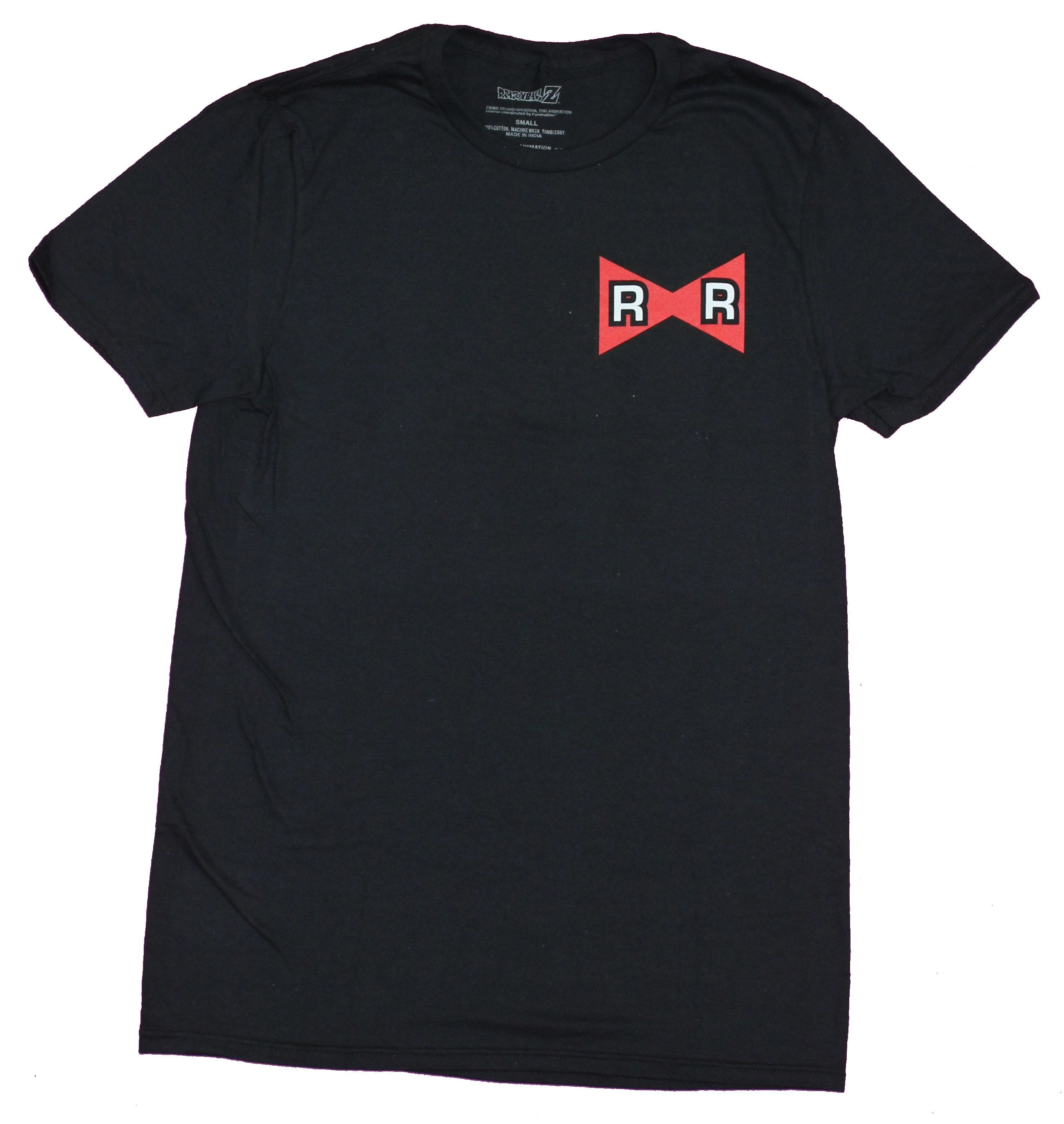 Red Ribbon Army Simple Lapel Logo Shirt 