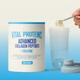 thumbnail image 2 of Vital Proteins Advanced Collagen Peptides Plus Creatine Monohydrate Powder, Supports Exercise Performance & Recovery, Unflavored, 10.1 oz, 2 of 9