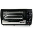Better Chef 9 Liter Toaster Oven Broiler Black With Stainless Steel