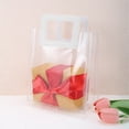 thumbnail image 5 of Unique Bargains Square Clear Gift Bag for All Occasions 1Pc White Clear 7.87"x3.94"x7.09", 5 of 5