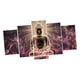 thumbnail image 5 of Arte Moderno De Pared De De Luz De Buda Sa De Estar -5 Tamaño Del Panel L Baoblaze Pintura de la lona, 5 of 8
