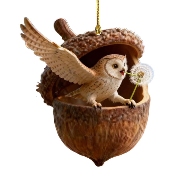 Adornos navideños Chopper, adornos navideños con agujeros para el árbol, colgantes acrílicos planos 2D, decoración navideña para el árbol, adornos para el coche, decoración colgante, decoraciones de j