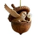 thumbnail image 1 of Adorno de acrílico plano 2D con agujero para árbol de Navidad | Diseño festivo de piña para colgar en el árbol de Navidad y el coche, 1 of 3