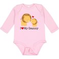 thumbnail image 3 of Inktastic I Love My Grammy Boys or Girls Long Sleeve Baby Bodysuit, 3 of 5