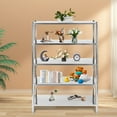 thumbnail image 3 of Stainless Steel Shelving, 5 Tier Adjustable Shelf Storage, Stainless Steel Heavy Duty Shelving, 3 of 9