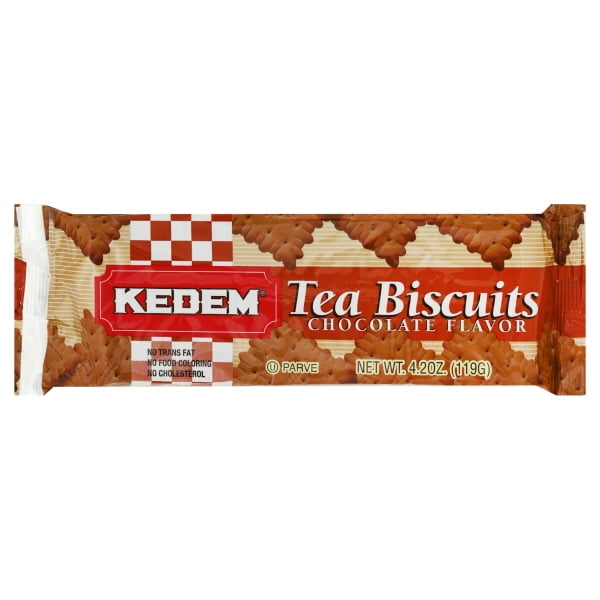 Kedem Chocolate Flavor Tea Biscuits - 4.2oz