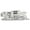 Polished Silver, variant on Aluminum Intake Manifold Compatible with Small Block Ford SBF 260 289 302 Black