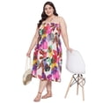 thumbnail image 5 of Oussum Women Short Tube Dress Sleeveless Summer Plus Size Dresses, Multicolor, 5 of 7