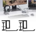 thumbnail image 3 of Esquirla Desk Side Laptop Storage Holder Carbon Steel Multipurpose Desk Laptop Holder Semi Surround Sponge, 3 of 7