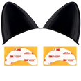 thumbnail image 5 of Accesorios de adorno de orejas de gato BR autoadhesivas para motocicleta 12 piezas (6 colores), 5 of 5