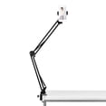 thumbnail image 2 of Support de Suspension en Métal Réglable pour Téléphone Intelligent + Support de Téléphone + Adaptateur à Rotule pour Enregistrement Vidéo YouTube, Diffusion en Direct, Chant en Ligne, Discussion, 2 of 7