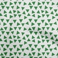 thumbnail image 1 of oneOoneCottonFlexGreenFabricGeometricTriangleSewingCraftProjectsFabricPrintsByYard40InchWide, 1 of 4