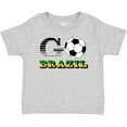 thumbnail image 3 of Inktastic Go, Brazil Soccer, Football Boys or Girls Baby T-Shirt, 3 of 5