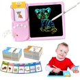 thumbnail image 4 of XFGOU Paper Coloring book Toys and Hobbies Talking Tablet Talking Tablet Talking Cards For Toddlers 224/510 Words 2 In 1 Voice Pad & Drawing Board English Language System Painting supplies, 4 of 9