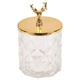 thumbnail image 1 of Bocal de Rangement en Forme de Tonneau, Bocal à Bonbons Décoratif avec Couvercles Boîte à Bijoux en Verre, 1 of 5
