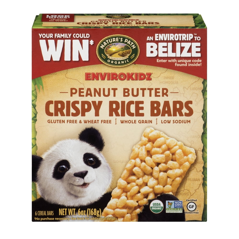 Natures Path Natures Path EnviroKidz Cereal Bars 6 ea - Walmart.com