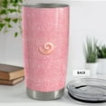 thumbnail image 4 of Pig Tumbler Glitter 20oz Tumblers with Lid Gift for Women Girl Daughter Sister Animal Lovers Christmas Birthday, 4 of 7
