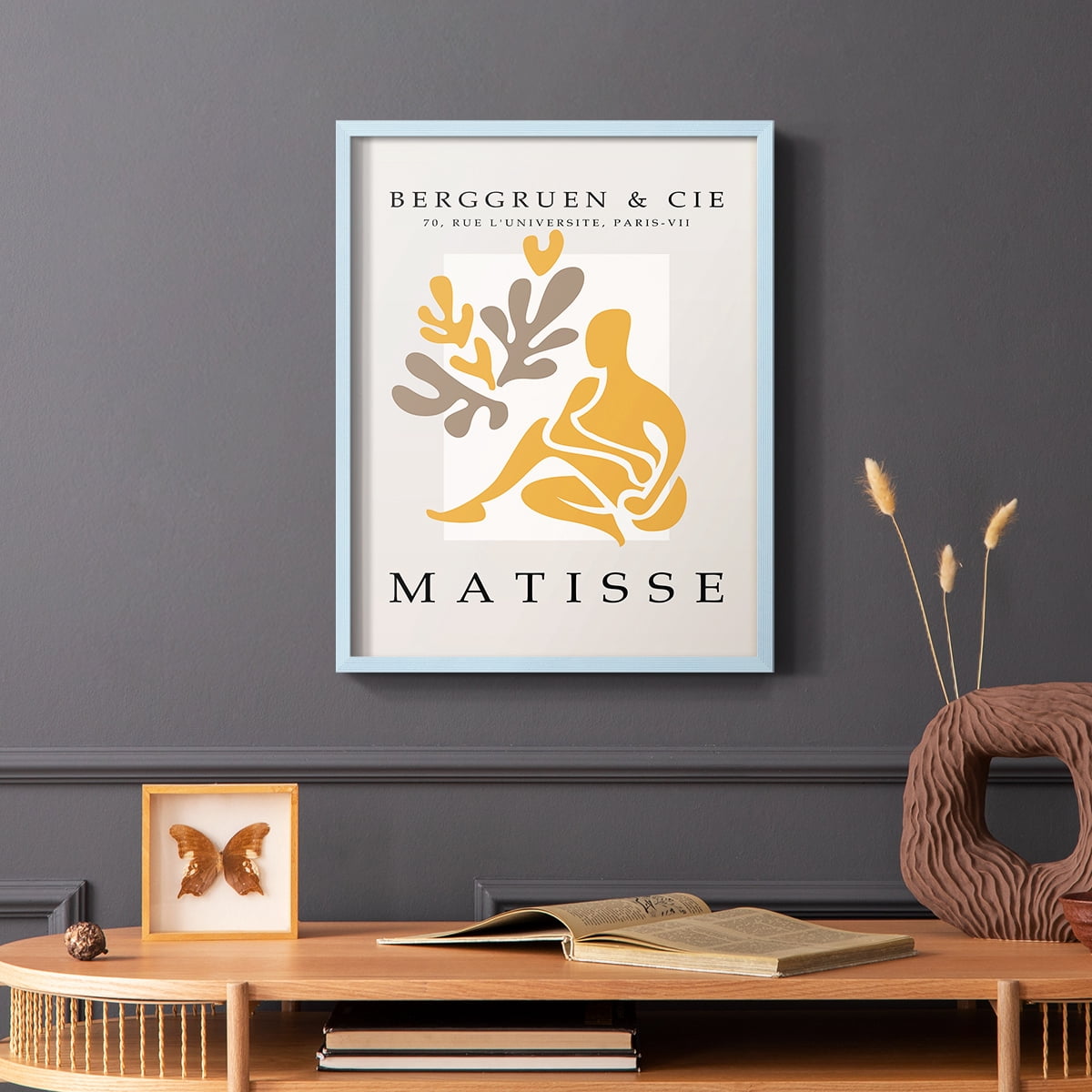 Matisse LIV Framed Print - Solid Wood